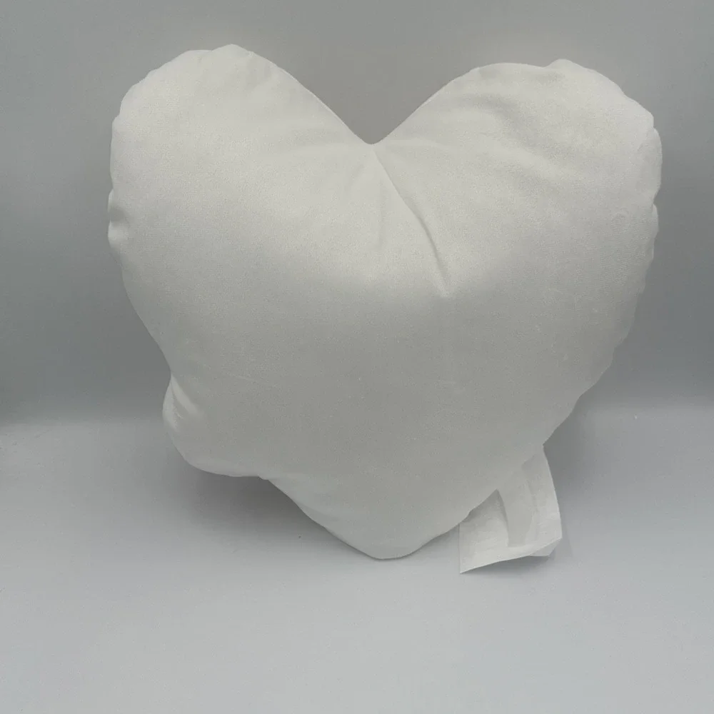 Ma Cherie Textured Cherries & Heart Shaped Pink & White Accent Pillow 14